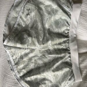 Under Armour White Athletic Shorts